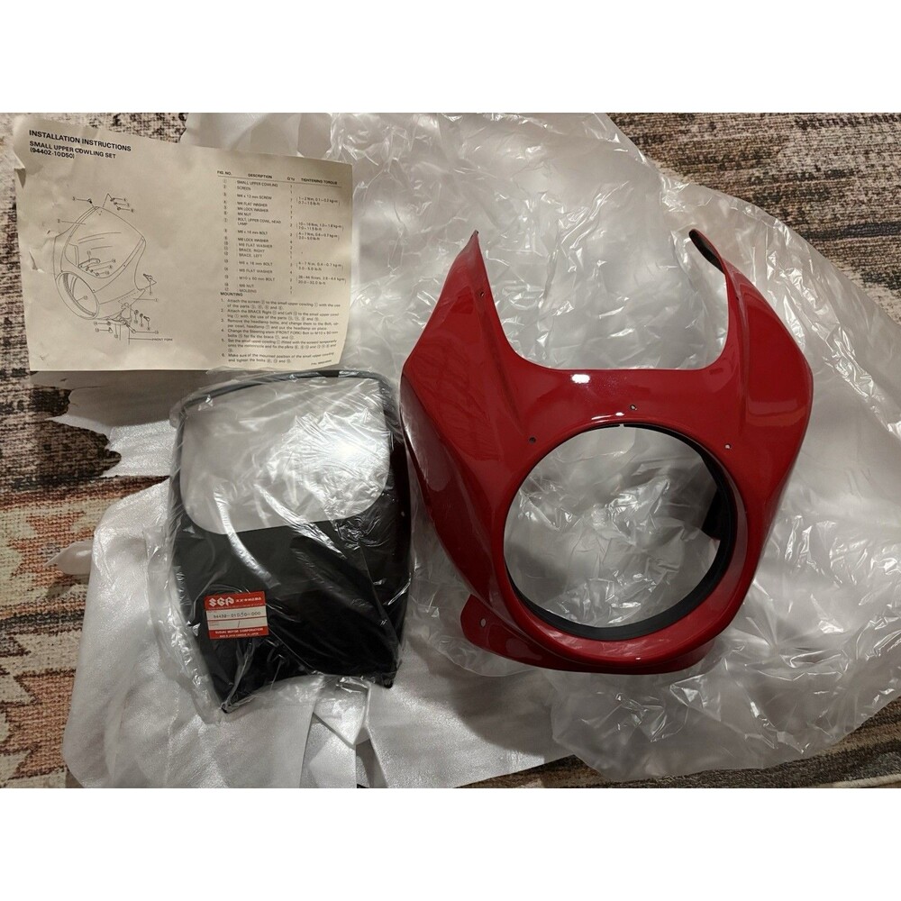 VINTAGE SUZUKI FRONT WIND SHIELD MOTORCYCLE